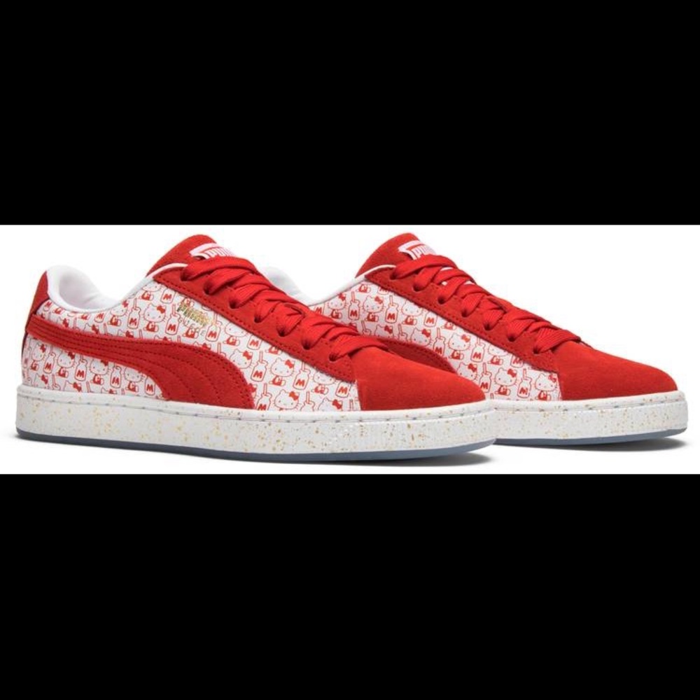 Hello Kitty x Wmns Suede 'Bright Red'